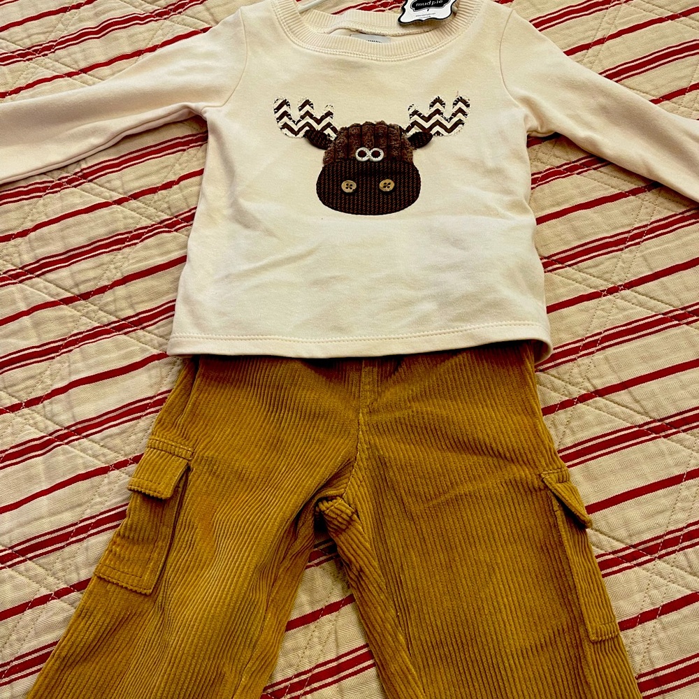 Mud Pie boys outfit